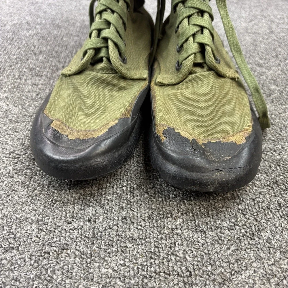 Original WWII US Army M1942 Jungle Boots Dated Sept 19 1942 US Rubber Co Sz 6.5